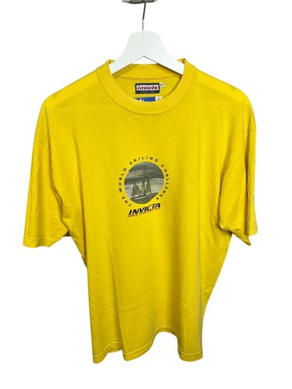 Invicta Yellow Sailing Graphic T-Shirt #B3